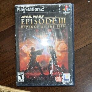 PS2 Star Wars Episode 3 Revenge Of The Sith Playstation 2 no manual